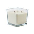 Vela extra grande de cera vegetal Transparente