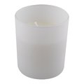 Vela de parafina y cera vegetal Blanco