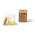 Vela de vainilla con tapa