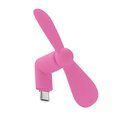 Ventilador USB portátil para smartphone Fucsia