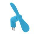 Ventilador USB portátil para smartphone Turquesa