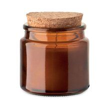Vela de cera vegetal 70 gr Marrón