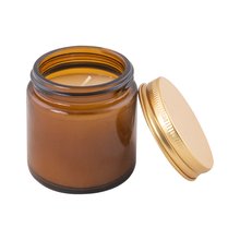Vela con tapa metálica Ambar