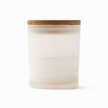 Vela de vainilla con tapa Blanco