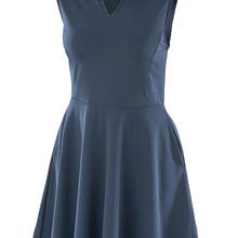 Vestido corto deportivo sin mangas Navy Xs