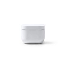 Vela aromática en recipiente metálico Blanco