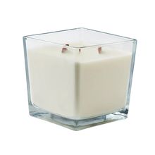 Vela extra grande de cera vegetal Transparente