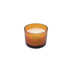 Vela de triple mecha con fragancia | Etiqueta cuadrada pq | 30 x 30