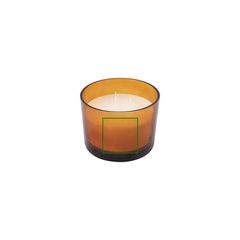 Vela de triple mecha con fragancia | Etiqueta redonda gr | 50 x 50