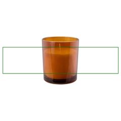 Vela de parafina y cera vegetal | Frontal | 220 x 50