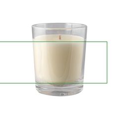 Vela de Cera Vegetal y Parafina EU | Frontal | 180 x 40