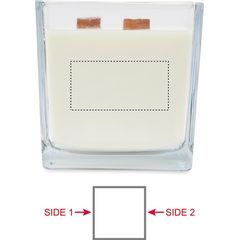 Vela extra grande de cera vegetal | SIDE 1 PAD | 80 x 40