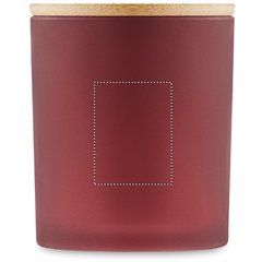 Vela 200 gr en Tarro de Cristal | Lado 2 | 30 x 40