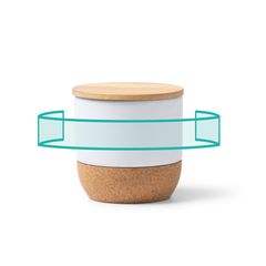 Vela aromática con aroma a vainilla | ZONA3 | 220 x 25