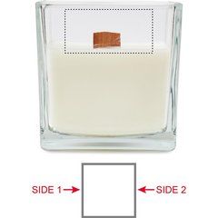 Vela de cera vegetal con fragancia 600gr | Lado 1 | 70 x 35