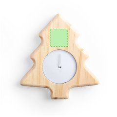 Vela en madera de pino | En el árbol | 20 x 20