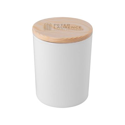 Vela Perfumada con Tapa de Bambú