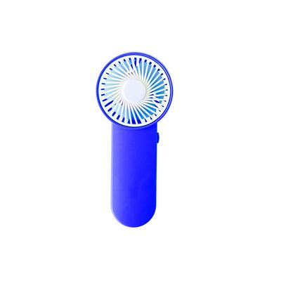 Ventilador de mano con botón lateral Azul
