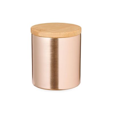 Vela Aromática en Tarro Metálico Rosa