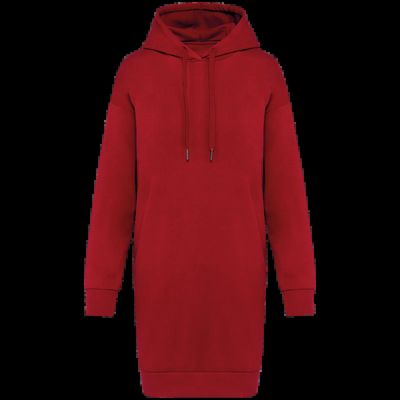 Vestido sudadera Hibiscus Red L
