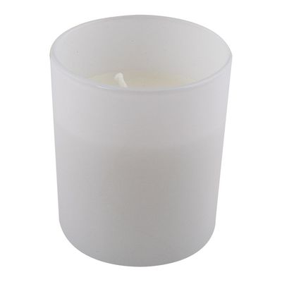 Vela de parafina y cera vegetal Blanco