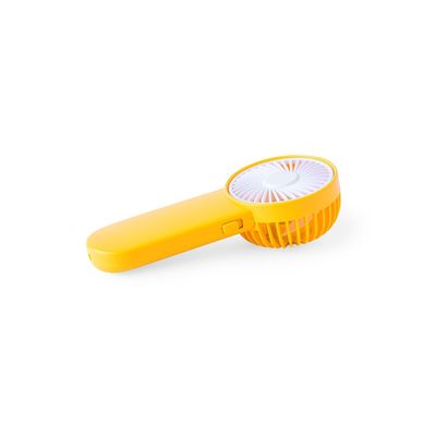 Ventilador de mano con botón lateral