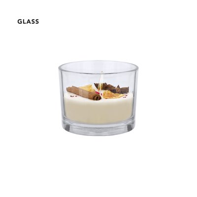 Vela con aroma a canela y cítricos