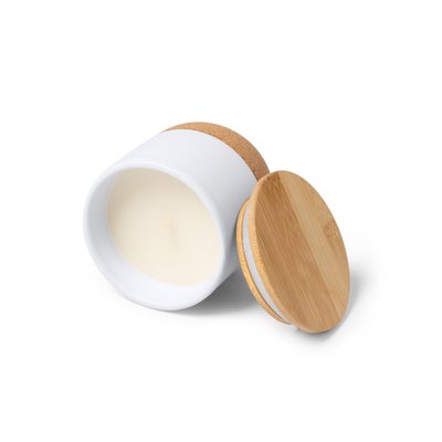 Vela aromática con aroma a vainilla