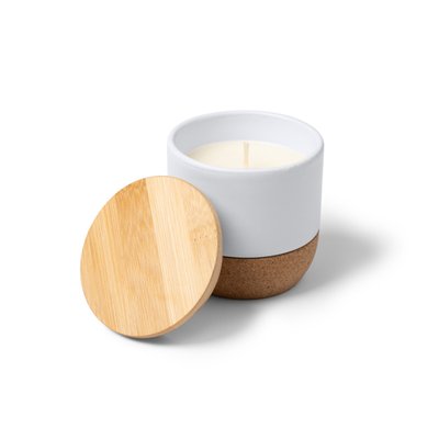 Vela aromática con aroma a vainilla