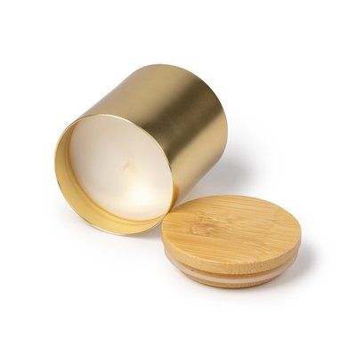 Vela aromática en recipiente de aluminio