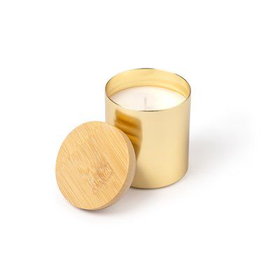 Vela aromática en recipiente de aluminio