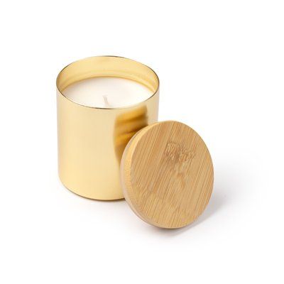Vela aromática en recipiente de aluminio