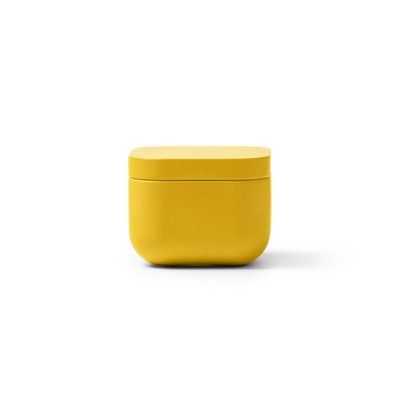 Vela aromática en recipiente metálico Amarillo Talla Única Adulto