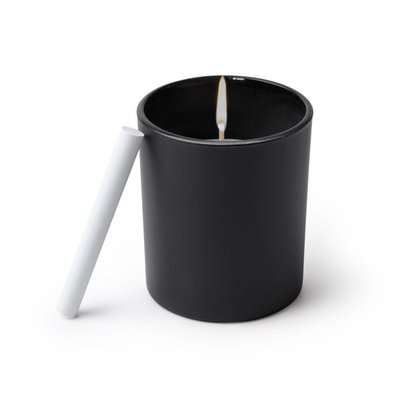 Vela aromática de vainilla con recipiente cerámico