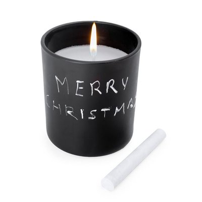 Vela aromática de vainilla con recipiente cerámico