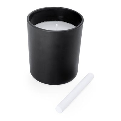 Vela aromática de vainilla con recipiente cerámico