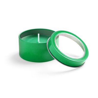 Vela de color con aroma de vainilla Ver