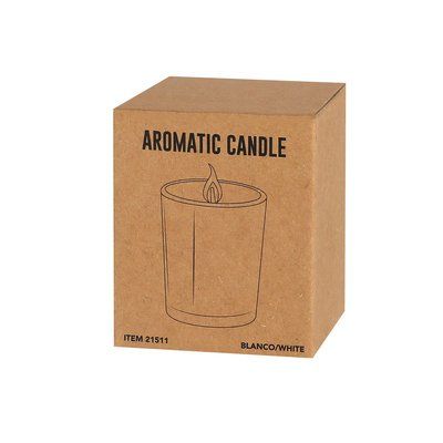 Vela Cristal Vainilla o Sándalo