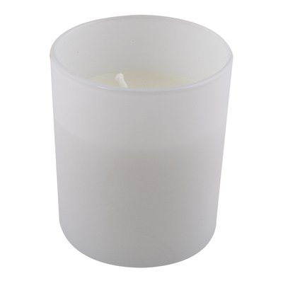 Vela de parafina y cera vegetal Blanco