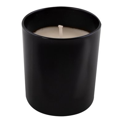 Vela de parafina y cera vegetal Negro
