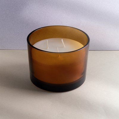 Vela de triple mecha con fragancia