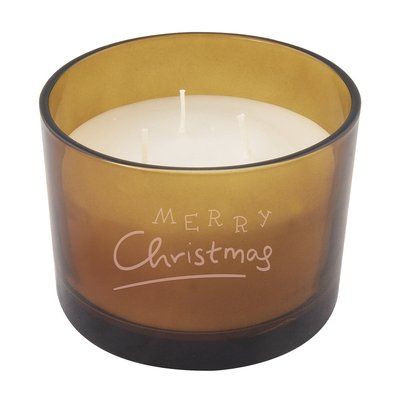 Vela de triple mecha con fragancia