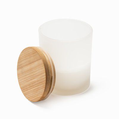 Vela de vainilla con tapa