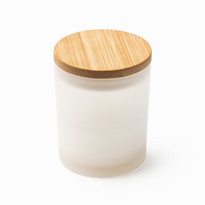 Vela de vainilla con tapa