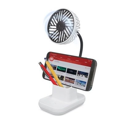 Ventilador 180º con Lapicero y Soporte