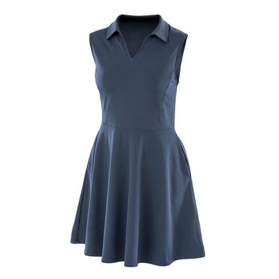 Vestido corto deportivo sin mangas Navy L
