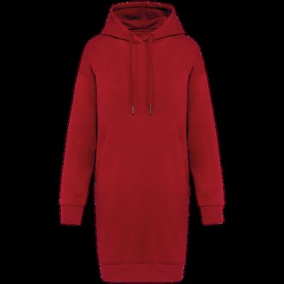 Vestido sudadera Hibiscus Red L