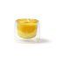 Vela de cera vegetal con aroma a vainilla Amarillo