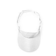 Visera ajustable con laterales acolchados Blanco Talla Única Adulto