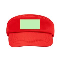 Visera de algodón personalizada | En el frente | 70 x 30